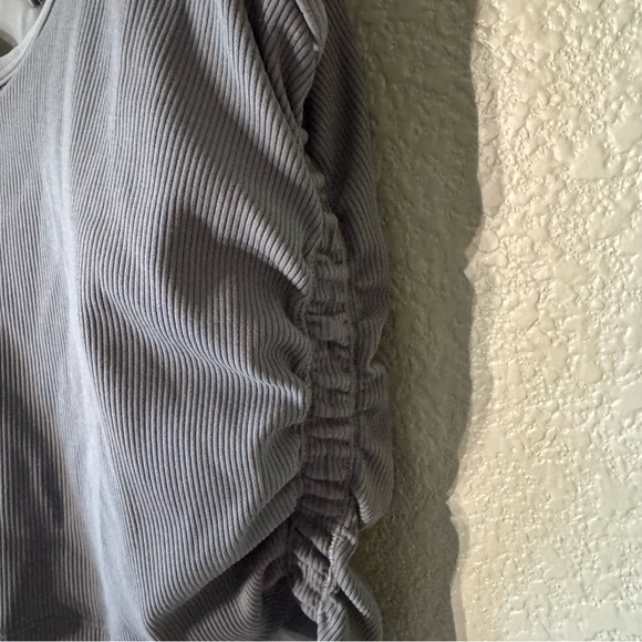 Vuori Ribbed Ruched Tank - Picture 3 of 6